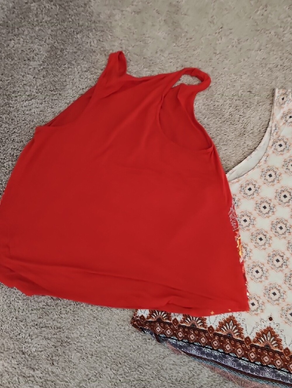Mudd Racerback Patterned Tank Tops Set Indie Boho - Picture 14 of 16